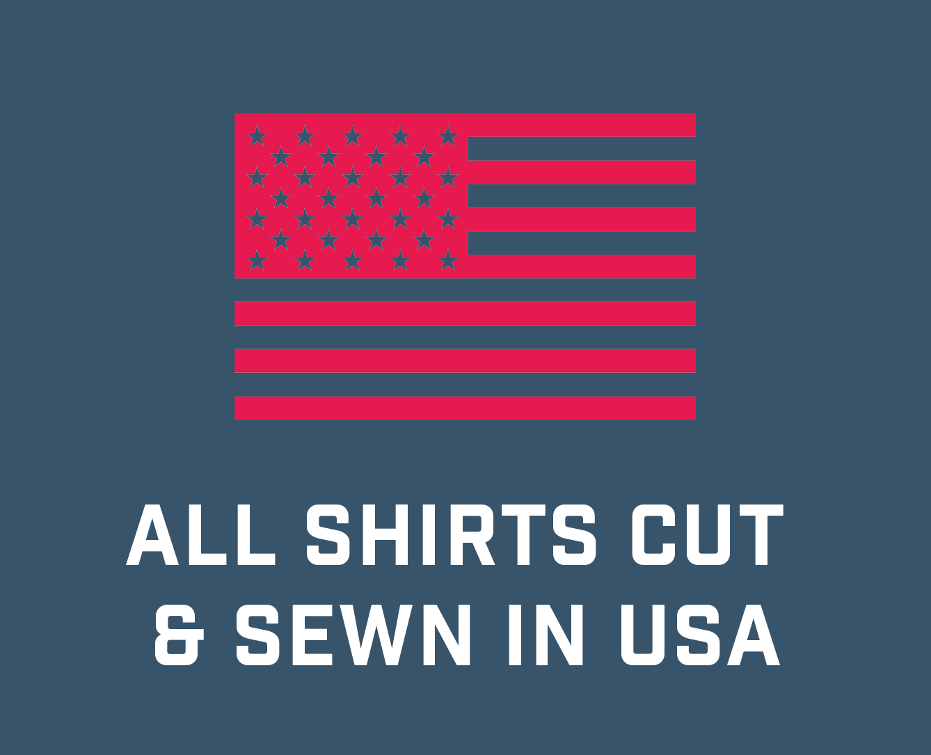 Hoolie Golf Polos and Golf T-shirts are cut & sewn in USA
