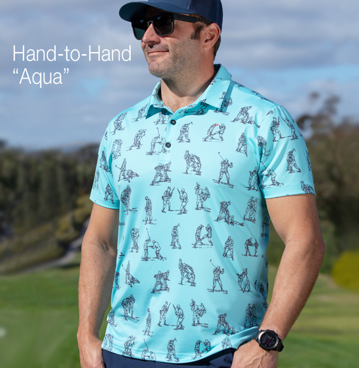 Hand-to-Hand Polo in Aqua with prescriptive fightning techniques from Military manual