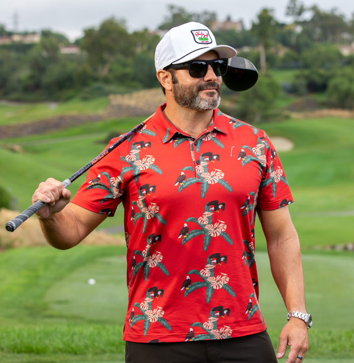 Aloha top golf shirt