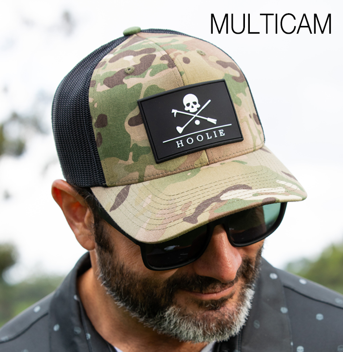 Hoolie Roger Men's Camo Golf Hat
