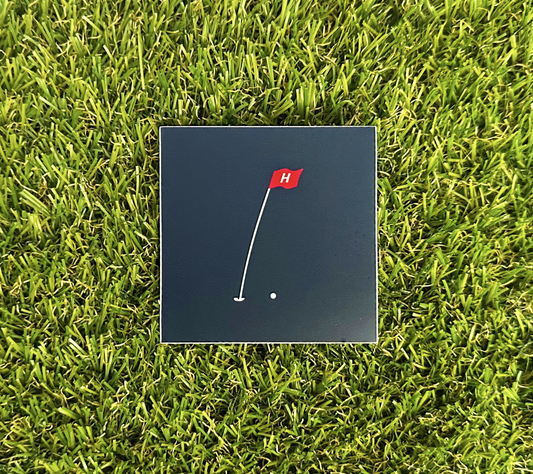 Hoolie Pin Flag Sticker