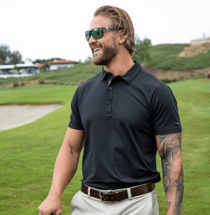 MEN'S CLASSIC GOLF POLOS