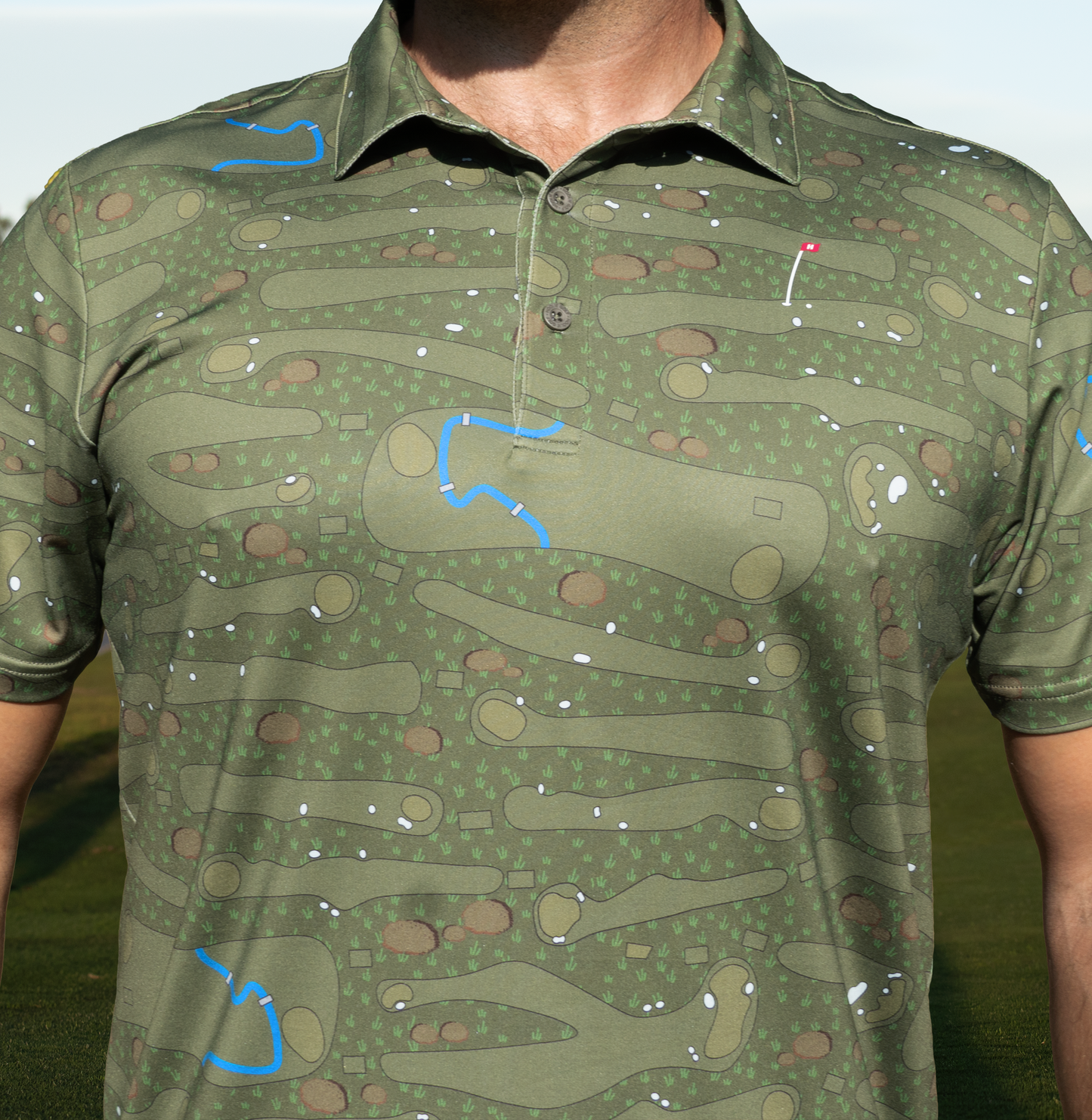 St. Andrews Camo Polo