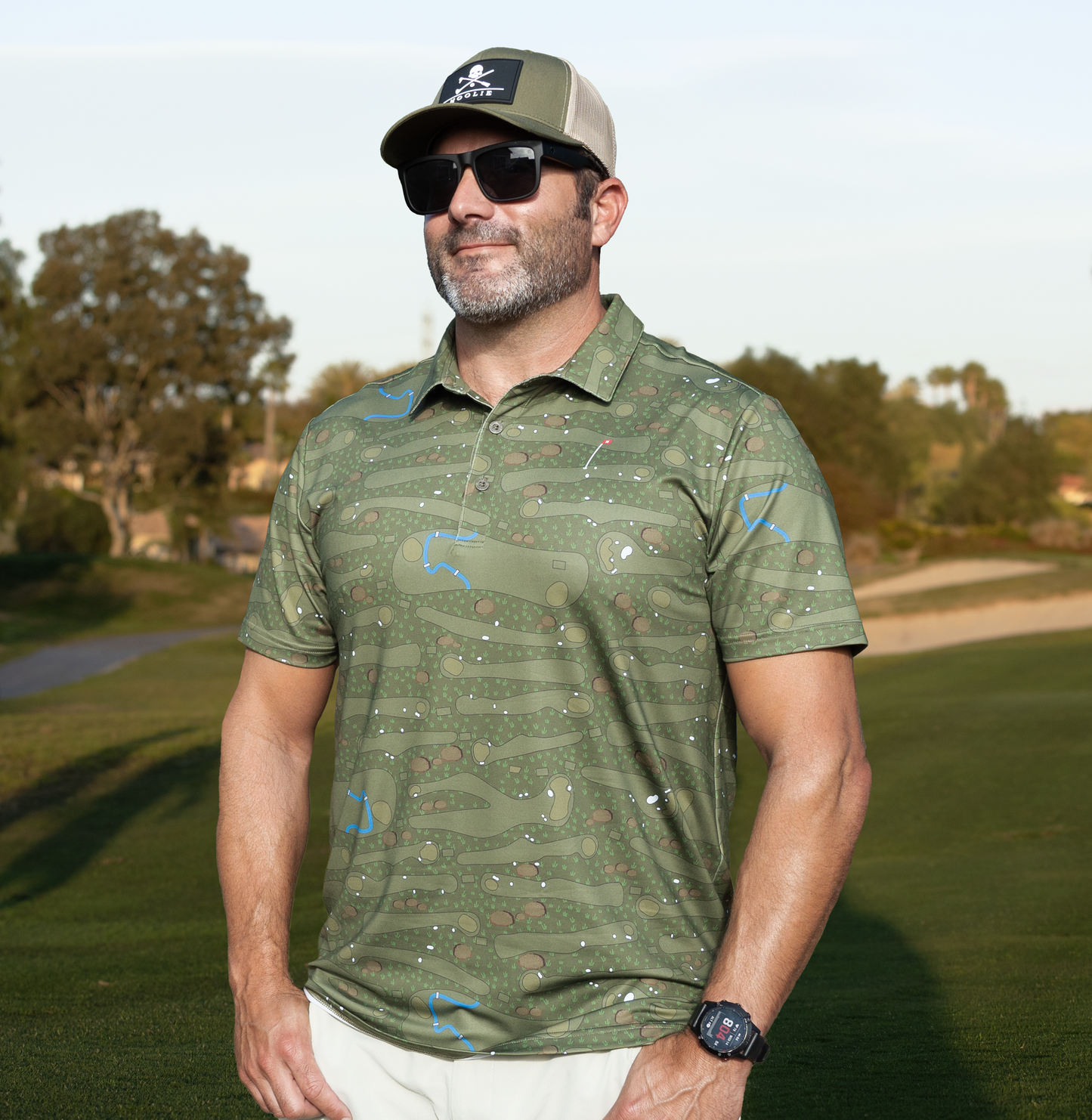 St. Andrews Camo Polo